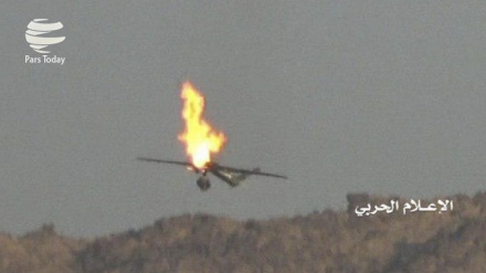 Yemen güçleri, Suudi casus İHA'sını düşürdü