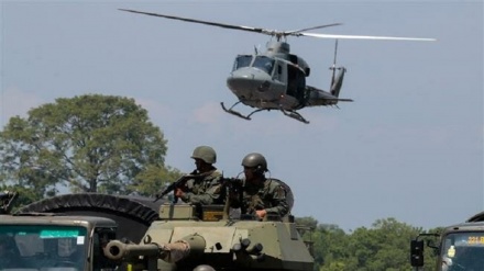 কলম্বিয়া সীমান্তে সামরিক মহড়া শুরু করেছে ভেনিজুয়েলা