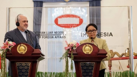 Menlu Iran dan Indonesia Bertemu di Gedung Pancasila