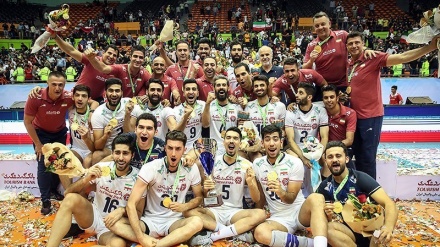 İron, Asiyə voleyboli mısobiğəon çempiyon be