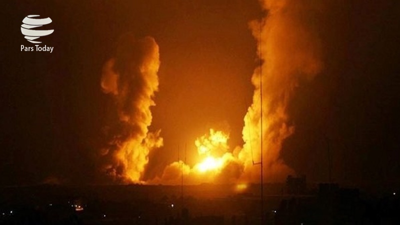 پهپادهای رژیم صهیونیستی غزه را بمباران کردند