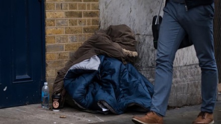 イギリスで、ホームレスの数が増加