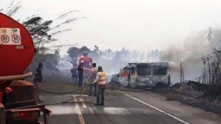 Incendios en Brasil causan accidente de tránsito que deja al menos 6 muertos
