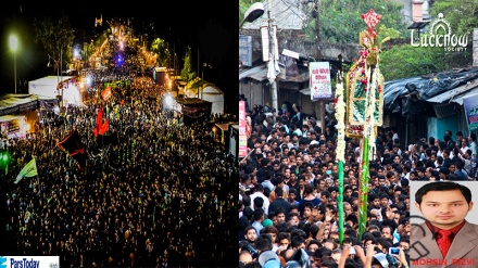 उत्तर प्रदेश की राजधानी लखनऊ में बड़ी श्रद्धा के साथ निकला आशूरा का जलूस, हिन्दू धर्मगुरुओं ने भी लिया भाग, लखनऊ से मोहसिन रिज़वी की रिपोर्ट