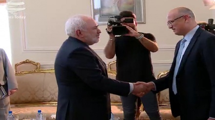 Video:  Zarif se reúne con el secretario de Exteriores indio