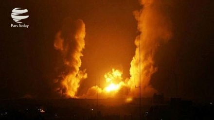 犹太复国主义政权再次袭击加沙地带