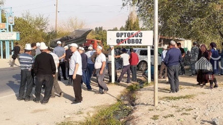 تنشهای تازه درمنطقه مرزی مشترک تاجیکستان و قرقیزستان