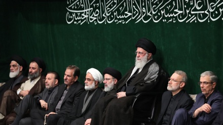 Траур по имаму Хусейну с участием лидера исламской революции