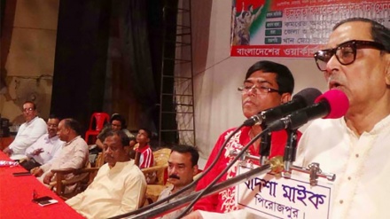 উন্নয়নের নামে বাংলাদেশে এখন চলছে হরিলুট: রাশেদ খান মেনন 
