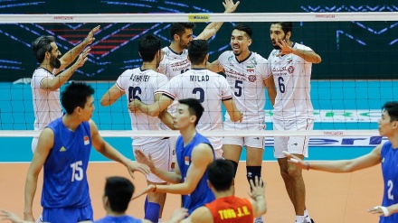 亚洲男子排球锦标赛；伊朗3：0中国