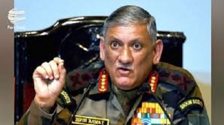  هشدار فرمانده ارتش هند به پاکستان