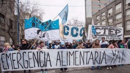 Argentina, protesta per emergenza cibo