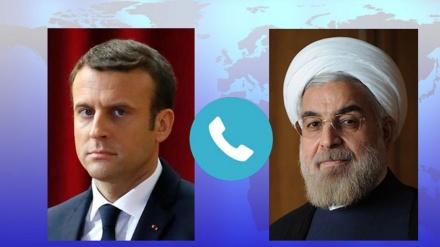 鲁哈尼与马克龙通电：从伊朗的角度来看，在制裁的情况下与美国进行谈判是没有意义的
