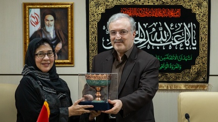 Pertemuan Menkes RI dan RII di Tehran (1)