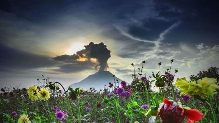 Foto Menakjubkan Letusan Gunung Berapi