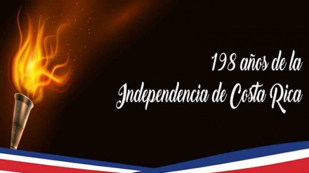 Costa Rica conmemora aniversario 198 de su independencia