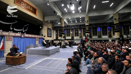 Pertemuan Pemilik Mokeb dan Pelayan Pawai Arbain dengan Rahbar 