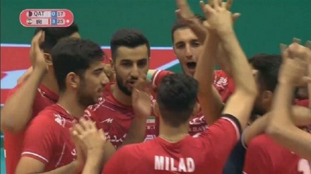 Asian Volleyball Championship: Iran 3-0 Qatar