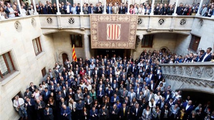 Mayors of Spain's Catalonia call for self-determination before protest march