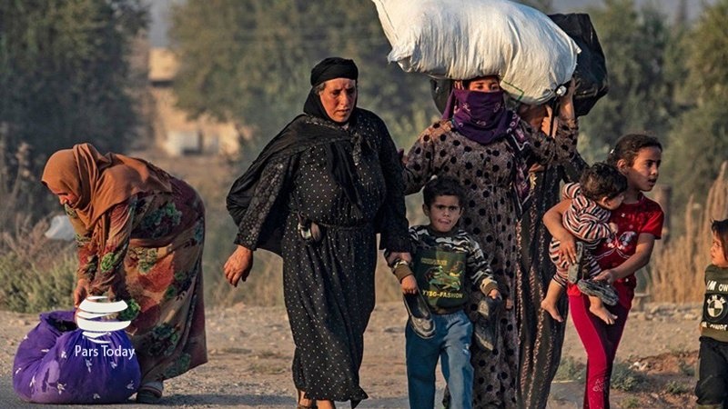 آوارگی 60 هزار نفر در پی تجاوز ترکیه به شمال سوریه