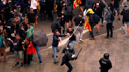 Las protestas en Cataluña dejan más de 130 heridos