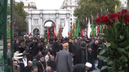 برگزاری راهپیمایی اربعین حسینی (ع) در لندن 