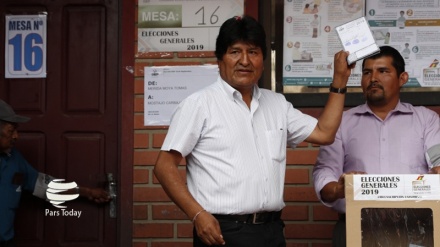 Irán felicita a Morales su victoria en elecciones de Bolivia