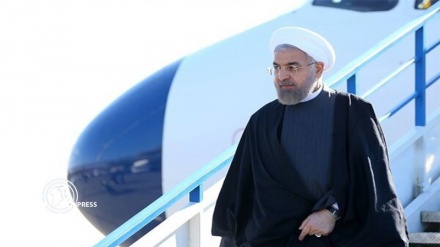 روحانی به تهران بازگشت