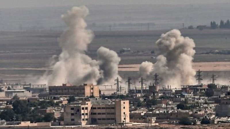 حمله موشکی به مواضع اشغالگران آمریکایی در سوریه