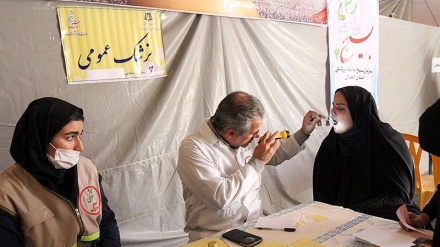 Posko Hamedan Layani Peziarah yang Pulang dari Karbala (1)