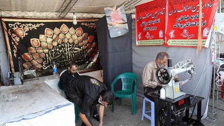Posko Hamedan Layani Peziarah yang Pulang dari Karbala (2)