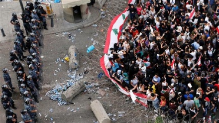 Protesters in Lebanon block roads for third day in row