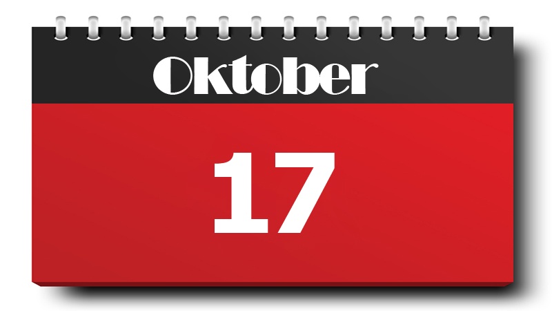 17 Oktober 2019