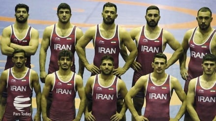 نایب قهرمانی تیم کشتی آزاد امید ایران جهان 