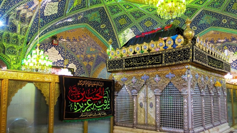 Kufa shahidi Hadhrat Ruqayyah binti Hussein (as)