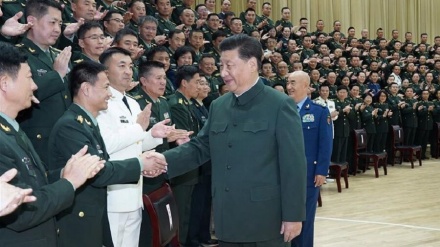 中国国家主席が、軍隊の強化を強調