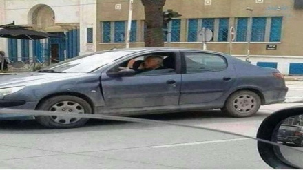 رییس جمهوری تونس با خودروی ایرانی به سر کار می رود