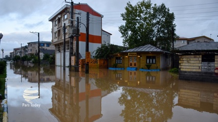 Karena Hujan Deras, Provinsi Gilan Dilanda Banjir 