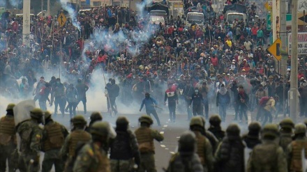 Ecuatorianos siguen sus protestas contra medidas de austeridad+Video