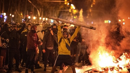 Ghasia zaendelea Barcelona katika maandamano ya watu wa Catalonia