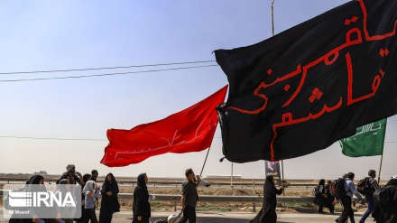Arbaïn : le pèlerinage à pied depuis la frontière de Chalamtcheh jusqu'au mausolée de l’Imam Hussein (P) à Kerbela