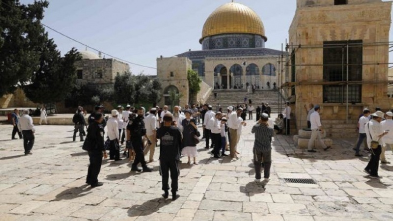 Continúan ataques de israelíes contra la mezquita Al-Aqsa