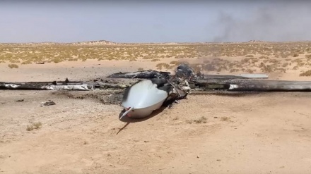 Spionagedrohne der von Saudi-Arabien angeführten Koalition von jemenitischen Kräften abgeschossen