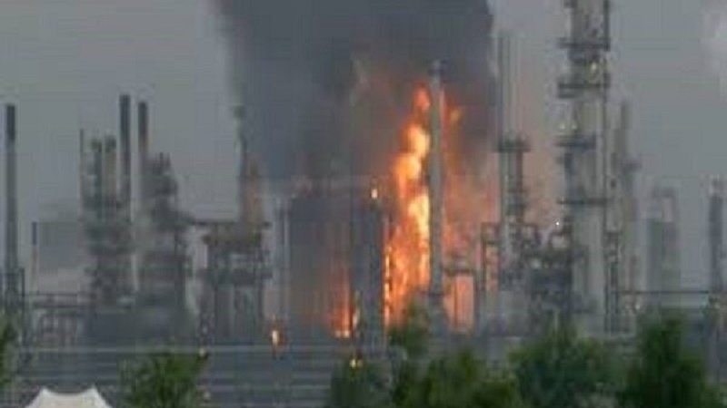  انفجار در  پالایشگاه نفت شرق عربستان