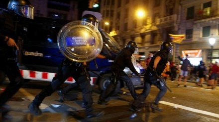 Podemos condena la represión a los independentistas en Cataluña