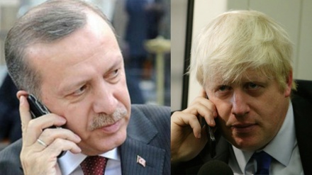 Bahas Kondisi Suriah, Edrogan Telepon Boris Johnson