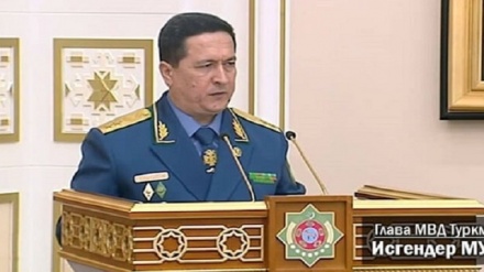 Туркманистон ички ишлар вазири ўз лавозимидан озод этилди