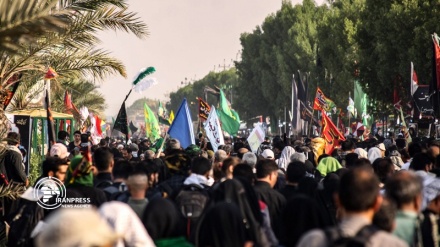 Arba’een pilgrims in the holy city of Najaf