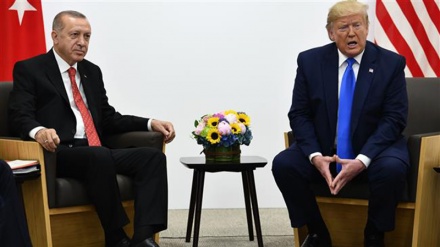 Erdogan says US not honoring Syria deal ahead of Trump talks 