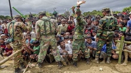 ミャンマー軍の軍事挑発により、西部ラカイン州のイスラム教徒が難民化